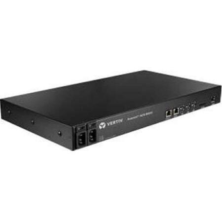 AVOCENT - CYCLADES 8 Port ACS 8000 Console Server with Dual AC Power Support Builtin Modem TAA ACS8008MDAC-400